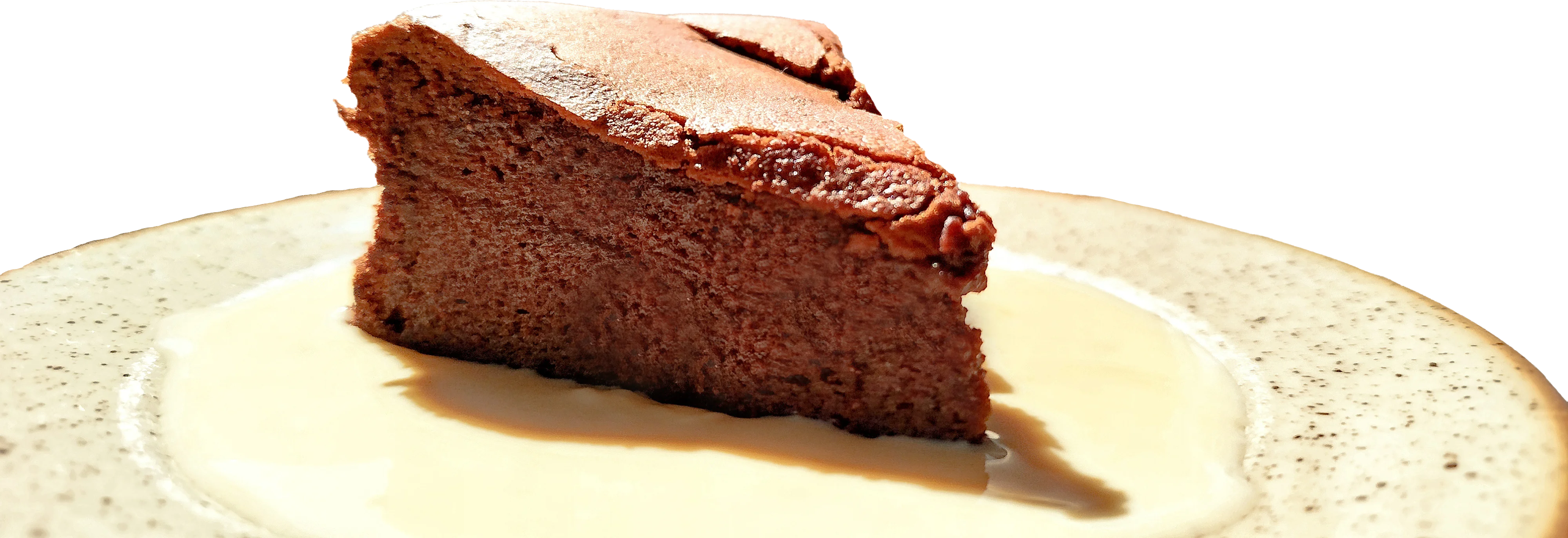Fondant Baulois avec sa crème anglaise
